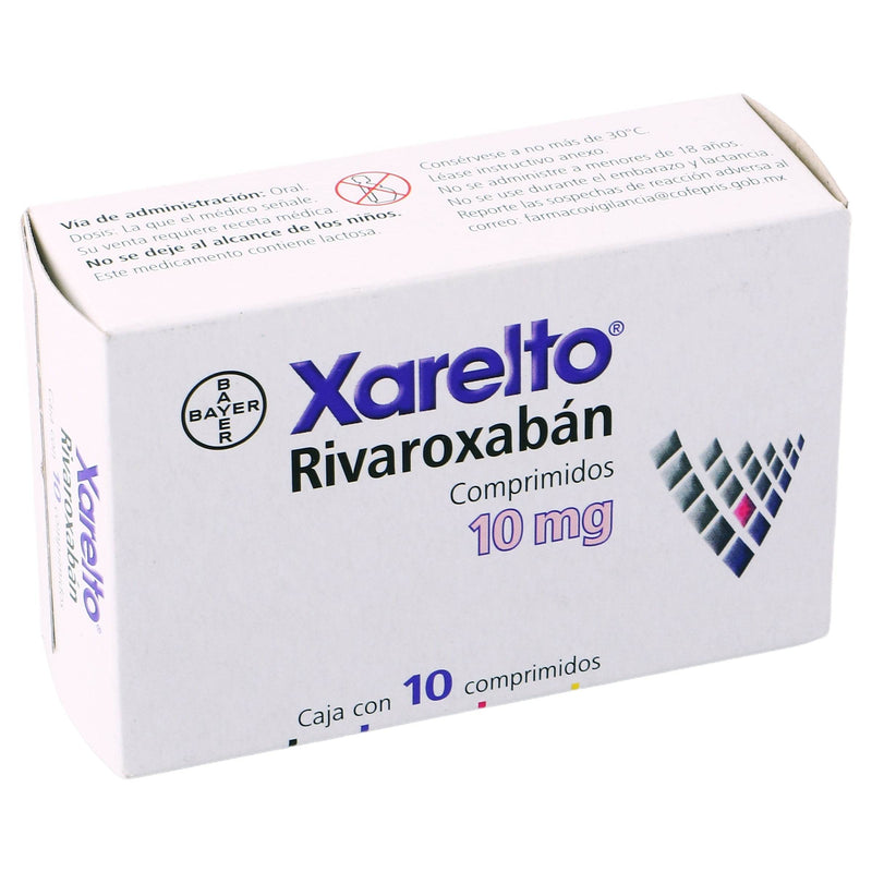 Xarelto 10Mg Con 10 Comprimidos (Rivaroxaban) - WeCare Pharma