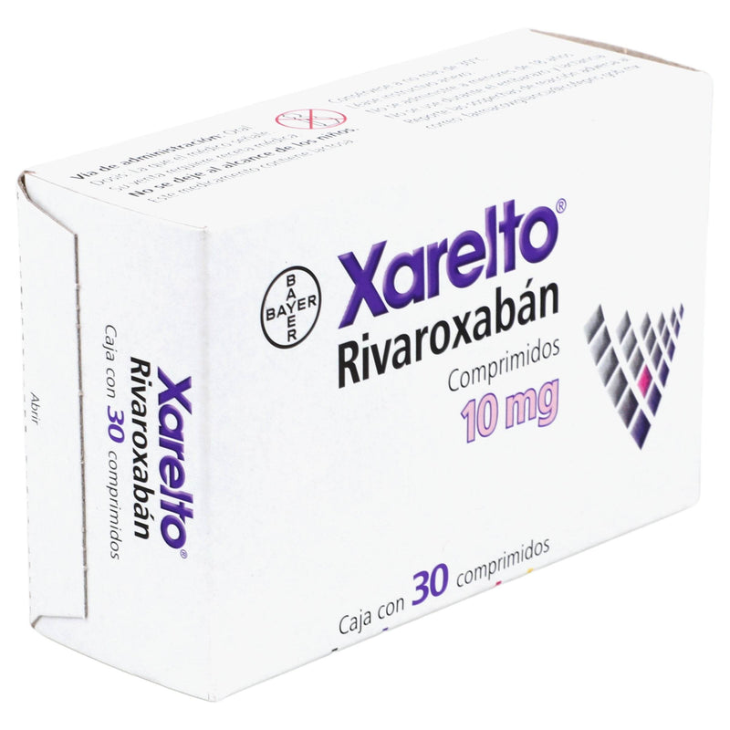 Xarelto 10Mg Con 30 Comprimidos (Rivaroxaban) - WeCare Pharma