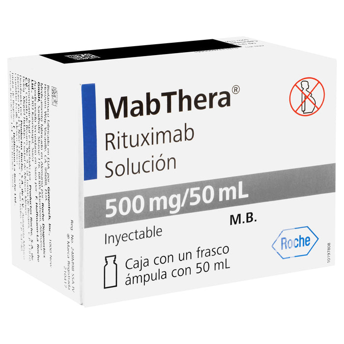 Mabthera Frasco 500Mg/50Ml Con 1 Ampulas (Rituximab) 2 - 7613326005661