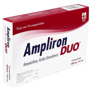 Ampliron Duo 875Mg/125Mg Con 14 Comprimidos (Amoxicilina/Acido Clavulanico) - WeCare Pharma