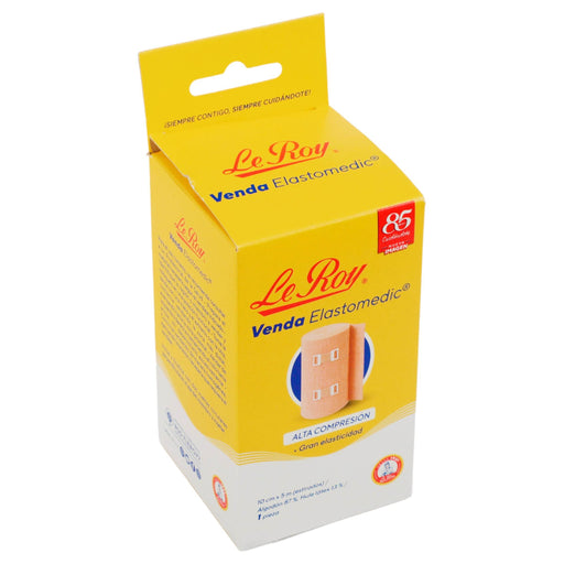 Venda Alta Compresión Elastomedic Leroy 10Cm - WeCare Pharma
