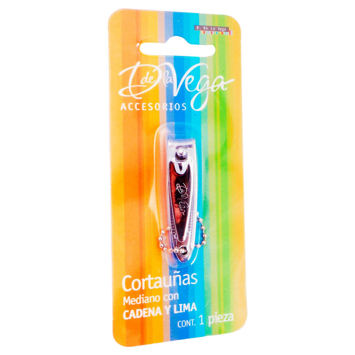 Corta Uñas De La Vega Mediano Lima Con 1 - WeCare Pharma