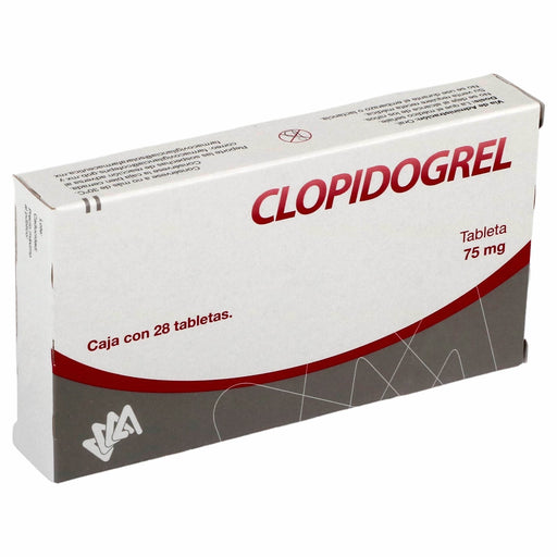 Clopidogrel 75Mg Con 28 Tabletas - WeCare Pharma