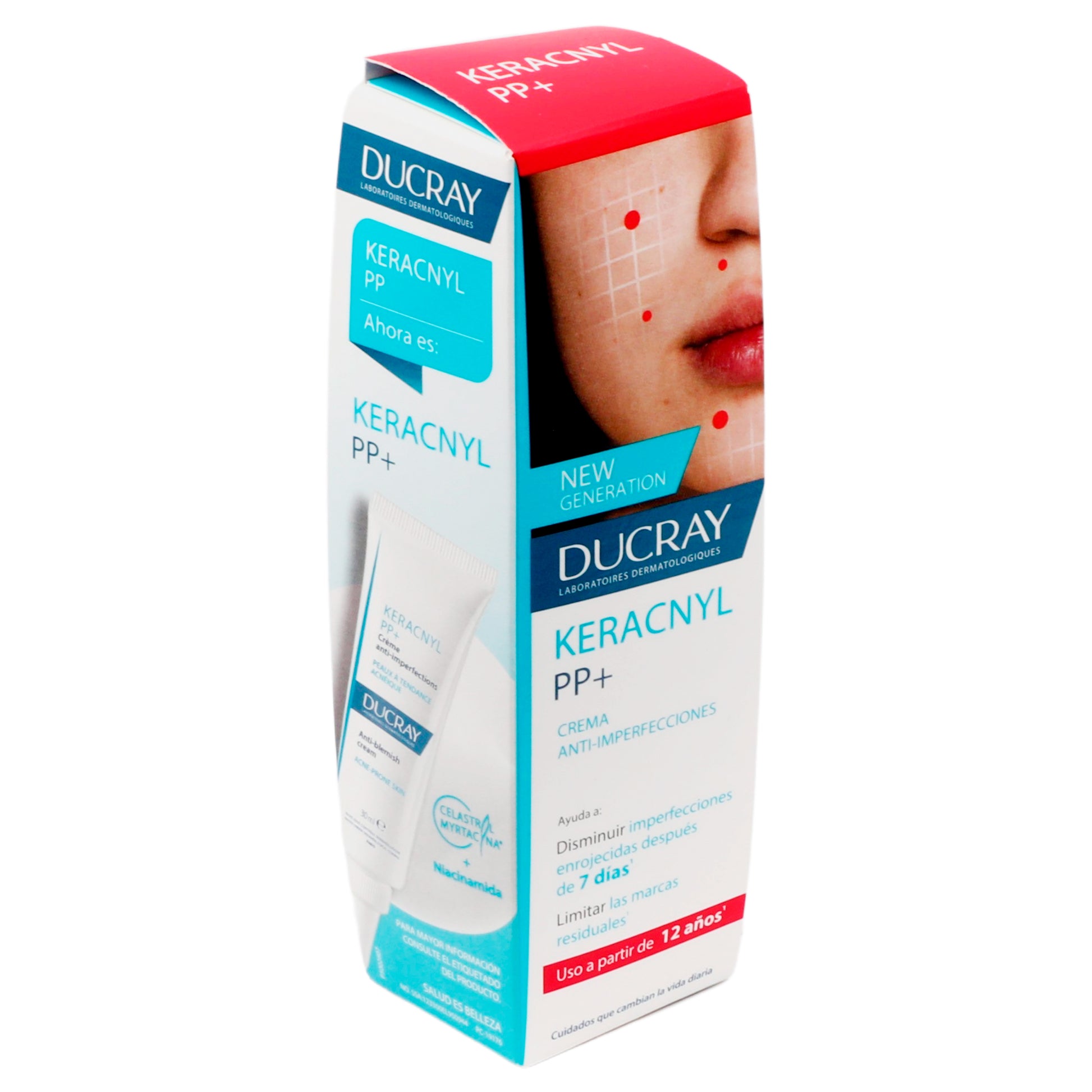 Ducray Keracnyl Crema Calmante 30Ml 2 - 3282779368612