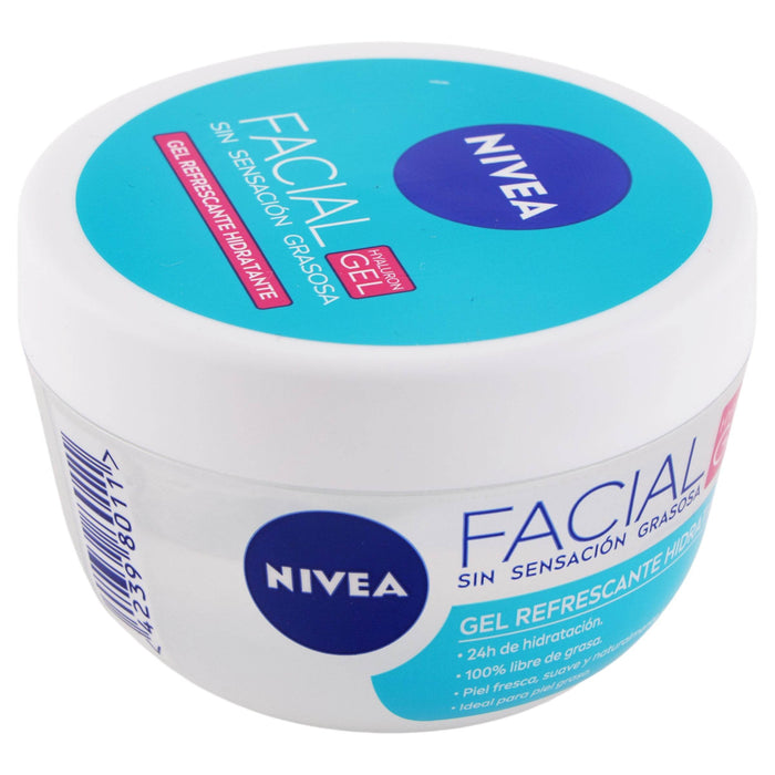 Gel Nivea Facial Refrescante Hidratante Hyaluron 100Ml - WeCare Pharma