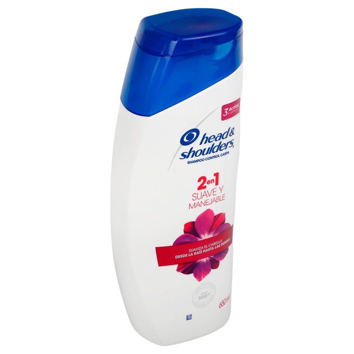 Head & Shoulder 2 En 1 Shampoo 650Ml - WeCare Pharma