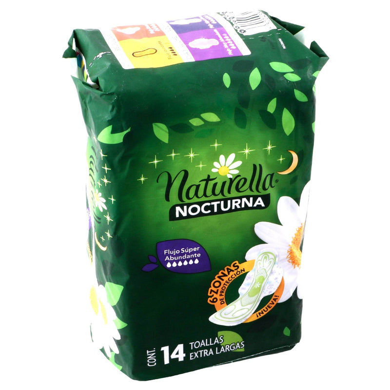 Toallas Sanitaria Naturella Super Abundante Con 14 - WeCare Pharma