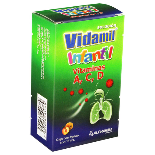 Vidamil Infantil Gotas 15Ml (Vitaminas A/C/D) - WeCare Pharma