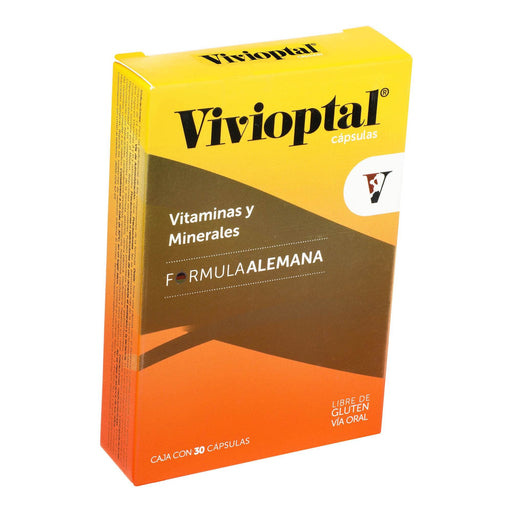 Vivioptal Con 30 Capsulas (Vitaminas Y Minerales) - WeCare Pharma