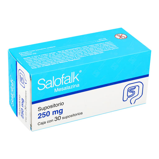 Salofalk Sup 250Mg Con 30 (Mesalazina) 2 - 7501168810706