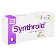 Synthroid 88Mcg Con 30 Tabletas (Levotiroxina Sodica) - WeCare Pharma