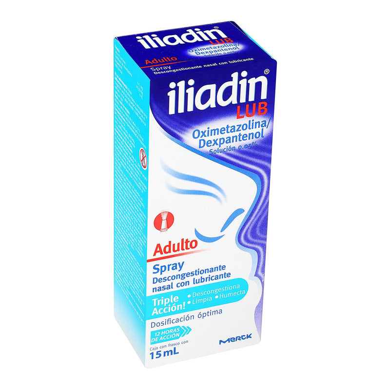 Iliadin Lubricante Ad Spray 0.05% 15Ml (Oximetazolina/Dexpantenol) - WeCare Pharma