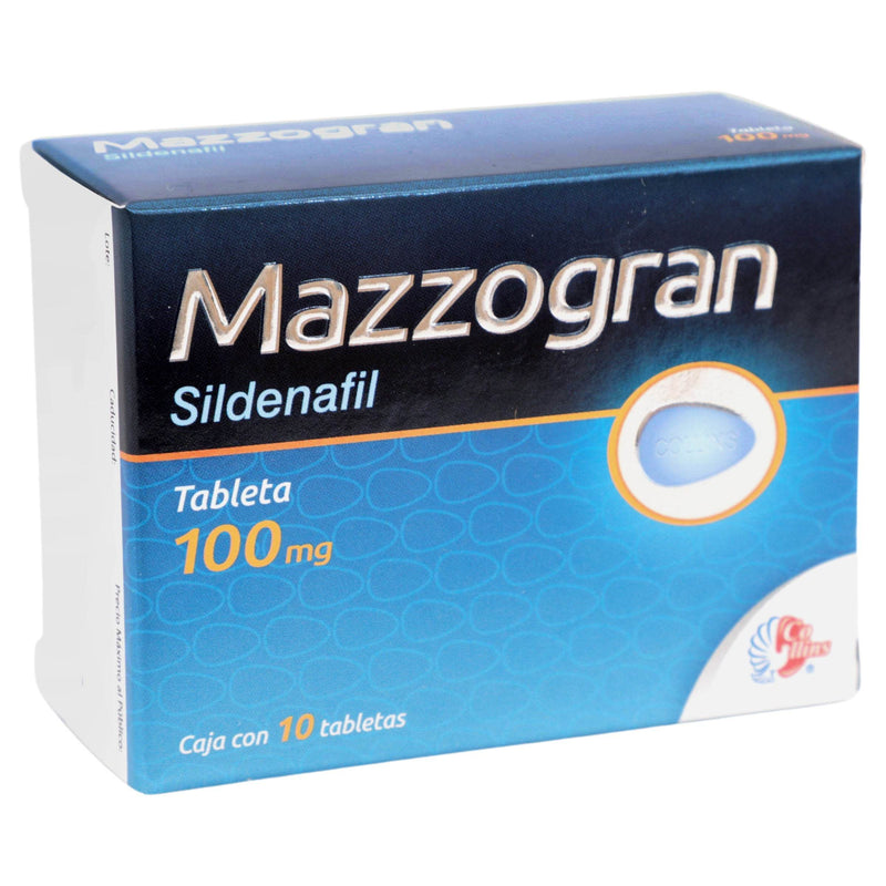 Mazzogran 100Mg Con 10 Tabletas (Sildenafil) - WeCare Pharma