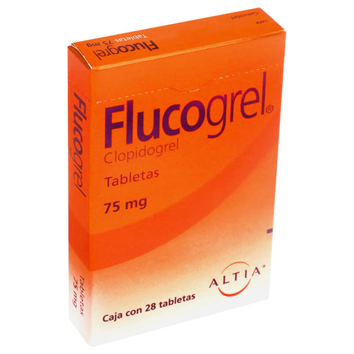 Flucogrel 75Mg Con 28 Tabletas (Clopidogrel) - WeCare Pharma