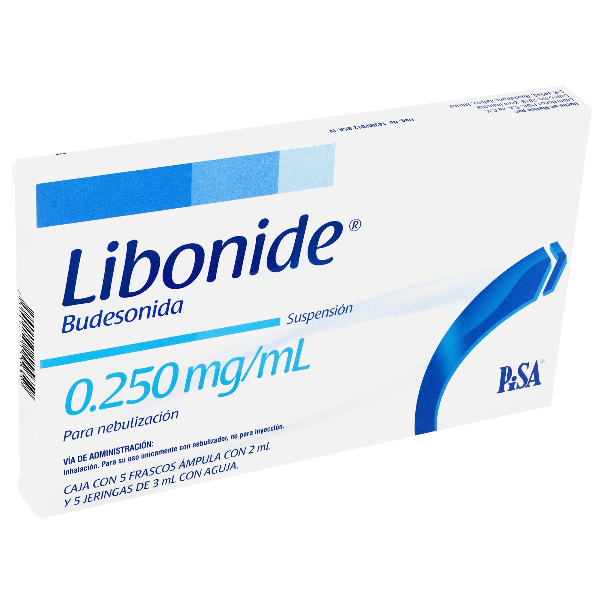 Libonide 0.500Mg/2Ml Con 5 Ampulas (Budesonida) — WeCare Pharma