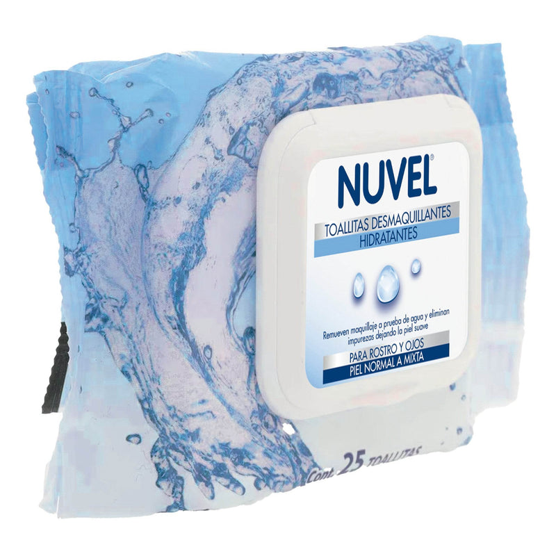 Nuvel Toallitas Desmaquillantes Hidratantes Con 25 - WeCare Pharma