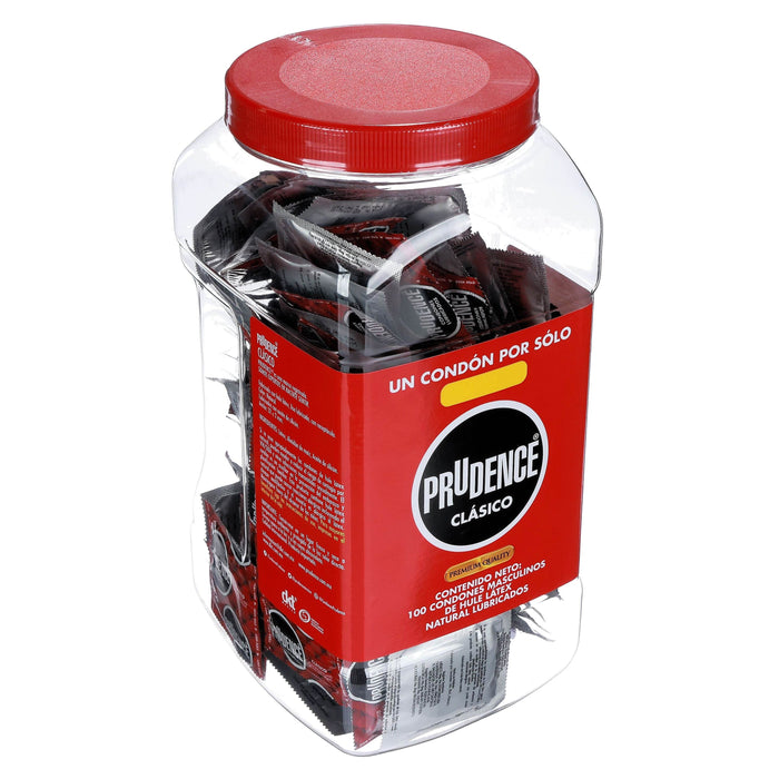 Condon Prudence Vitrolero Clasico Con 100 - WeCare Pharma