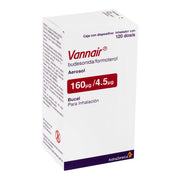 Vannair Aerosol 160Mcg/4.5Mcg 120D (Budesonida/Formoterol) - WeCare Pharma