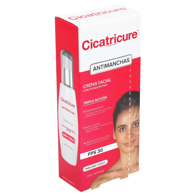 Cicatricure Crema Antimanchas Facial Fps30 50G - WeCare Pharma