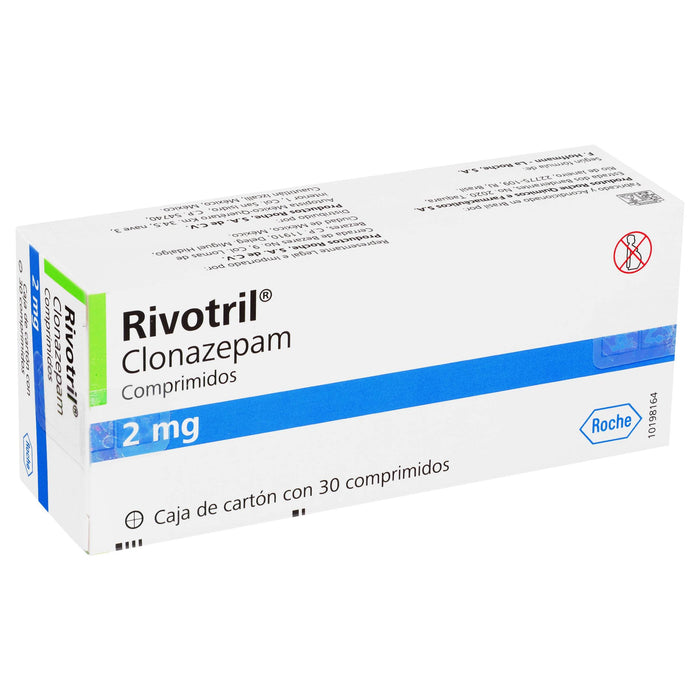 Rivotril (Clonazepam) Tabletas 2Mg Con 30 - WeCare Pharma