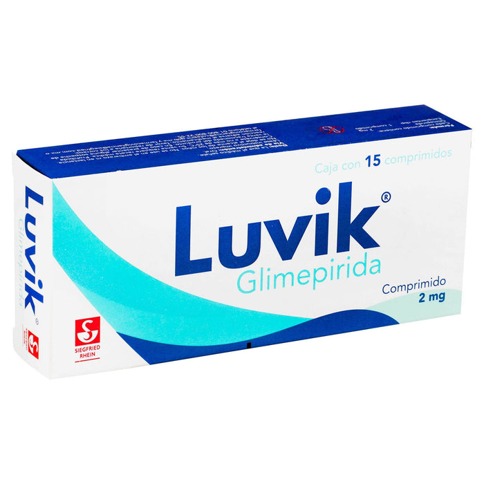 Luvik 2Mg Con 15 Tabletas (Glimepirida) - WeCare Pharma