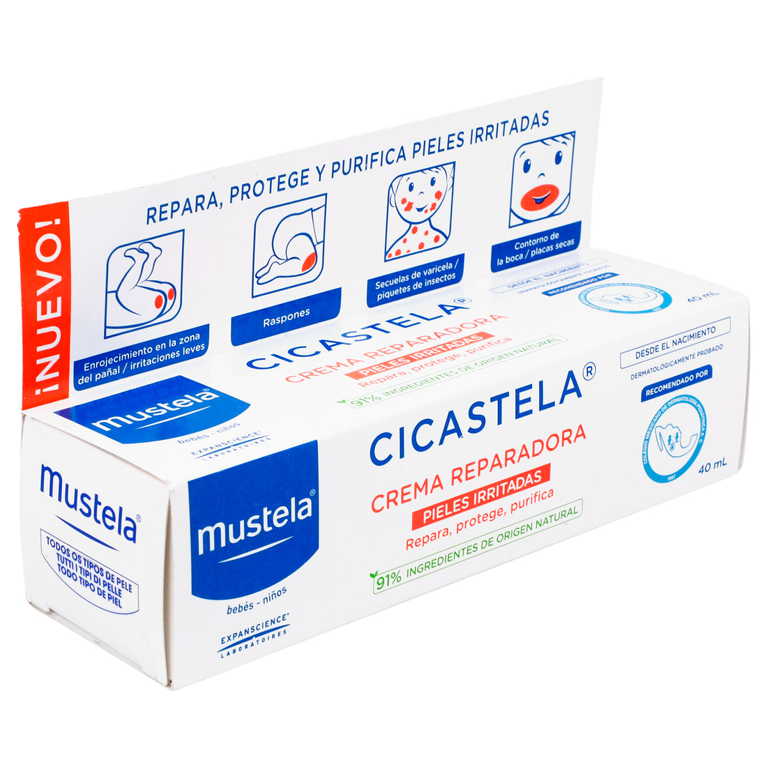 Mustela Cicastela Crema Reparadora 40Ml 2 - 3504105032937