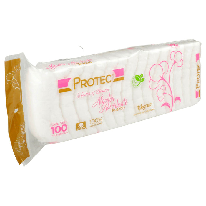 Algodón Plisado Protec 100G - WeCare Pharma