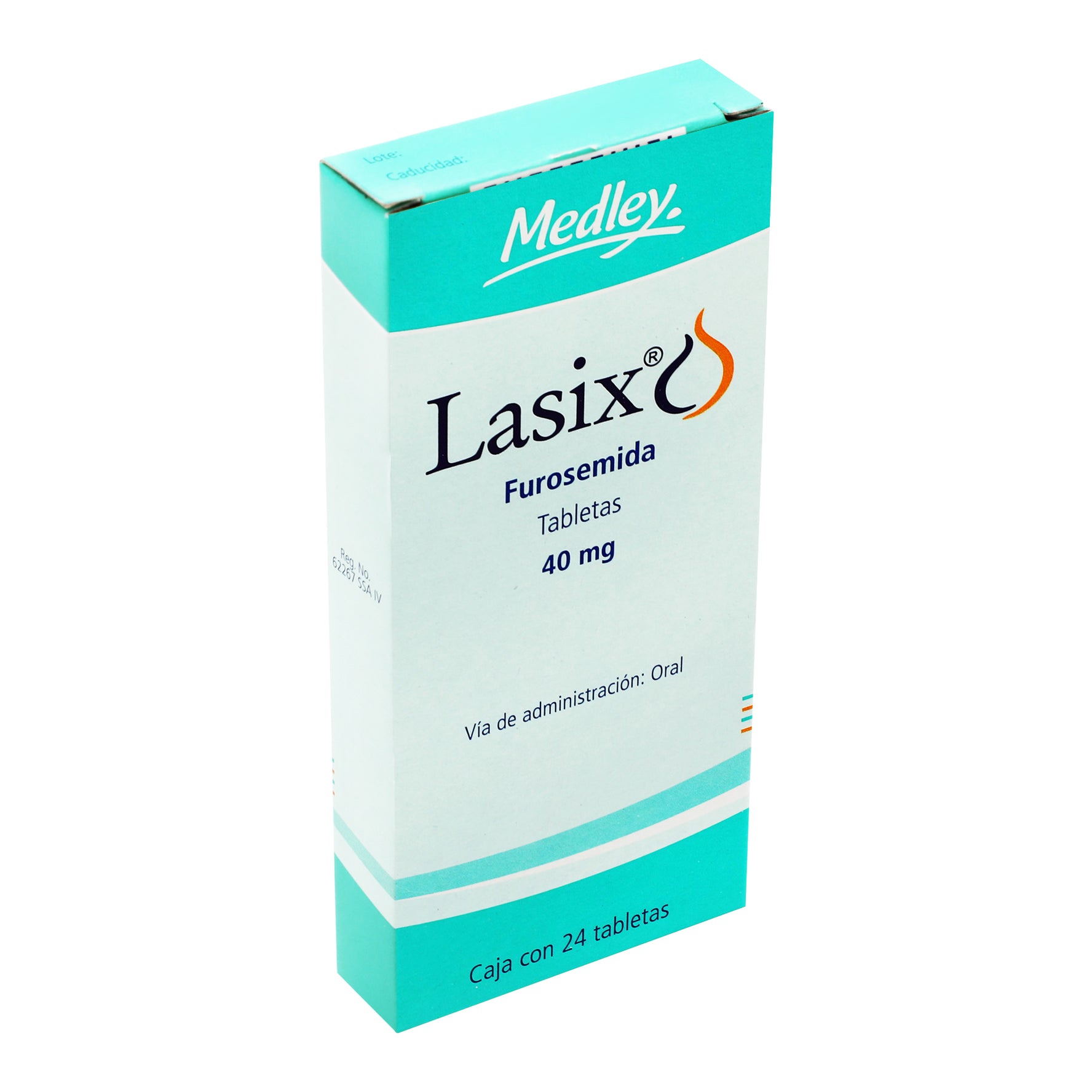 Lasix 40Mg Con 24 Tabletas (Furosemida) 2 - 7501165000193