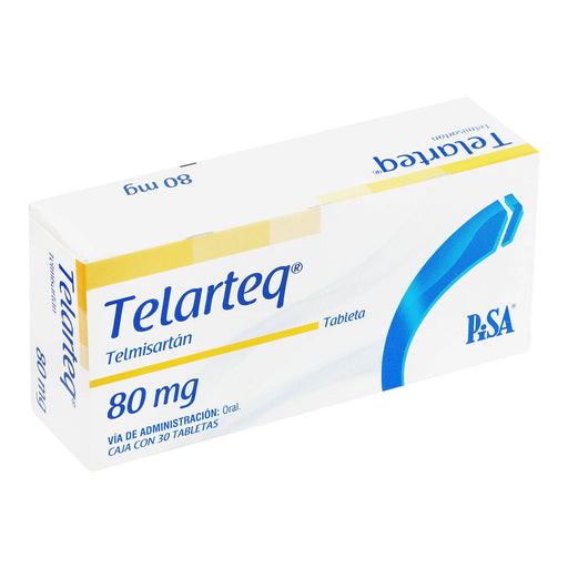 Telarteq 80Mg Con 20 Tabletas (Telmisartan) - WeCare Pharma