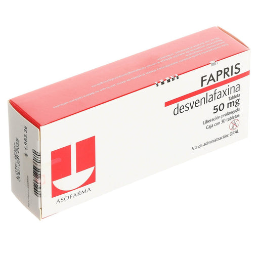 Fapris 50Mg Con 30 Tabletas (Desvenlafaxina) - WeCare Pharma