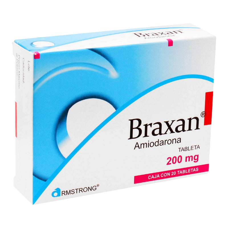 Braxan 200Mg Con 20 Tabletas (Amiodarona) - WeCare Pharma