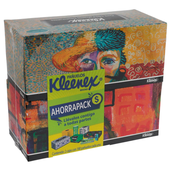 Pañuelos Kleenex Ahorrapack 2 Cjas Con 180 - WeCare Pharma