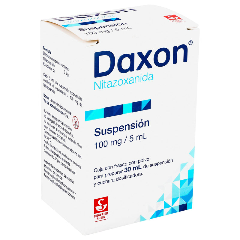 Daxon Suspensión 100Mg/5Ml 30Ml (Nitazoxanida) - WeCare Pharma
