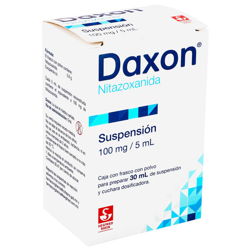 Daxon Suspensión 100Mg/5Ml 30Ml (Nitazoxanida) - WeCare Pharma
