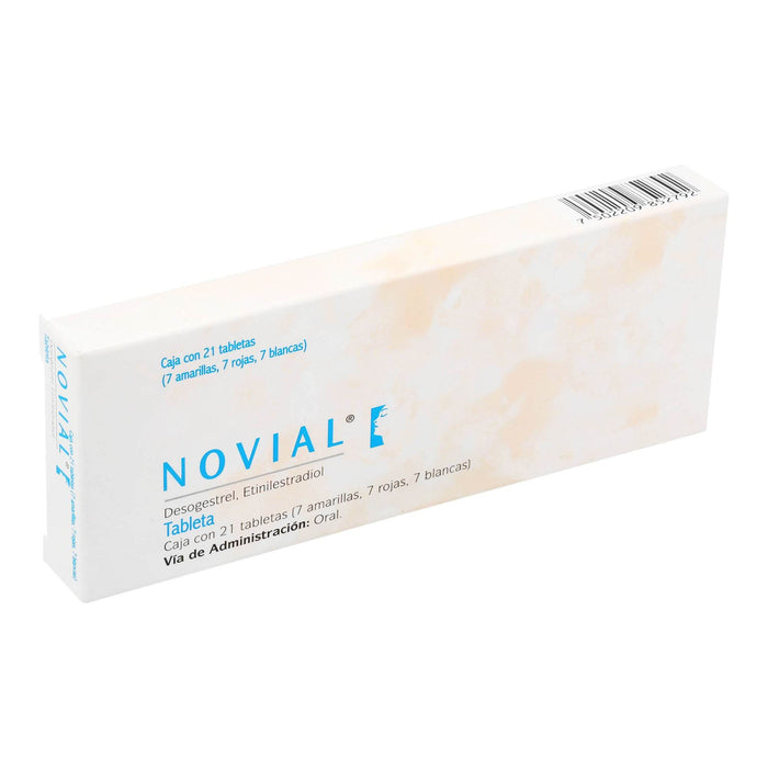 Novial 0.150Mg/0.035Mg Con 21 Tabletas (Desogestrel/Etinelestradiol) - WeCare Pharma