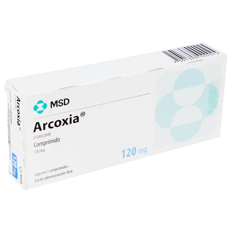 Arcoxia 120Mg Con 7 Comprimidos (Etoricoxib) - WeCare Pharma