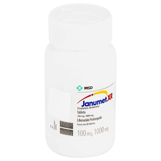 Janumet Xr 100/1000Mg Con 28 Tabletas (Sitagliptina/Metformina) - WeCare Pharma