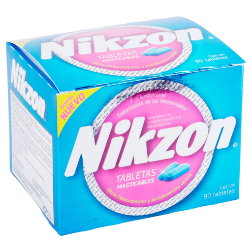 Nikzon Mast 20Mg/8.3/40Mg Con 90 Tabletas (Ruscus Aculeatus/L Sporogenes/Ac Ascorbico) - WeCare Pharma