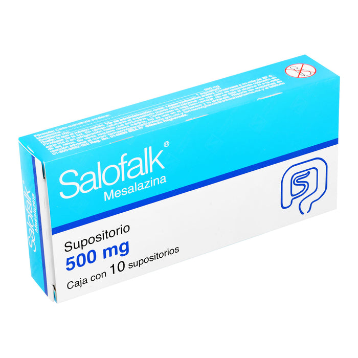 Salofalk Sup 500Mg Con 10 (Mesalazina) 2 - 7501168810621