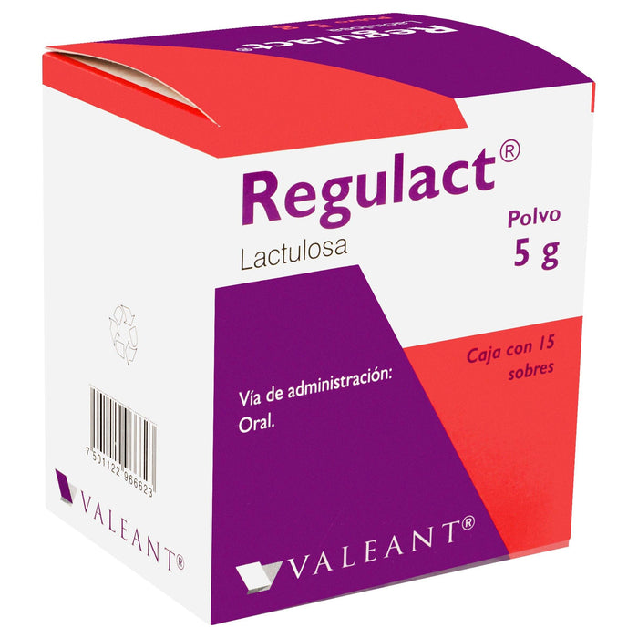 Regulact (Lactulosa) Polvo Con 15 Sobres De 5G - WeCare Pharma