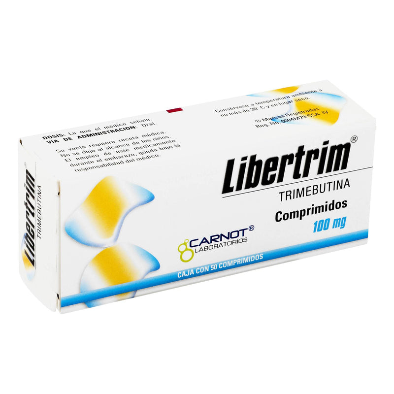 Libertrim 100Mg Con 50 Comprimidos (Trimebutina) - WeCare Pharma