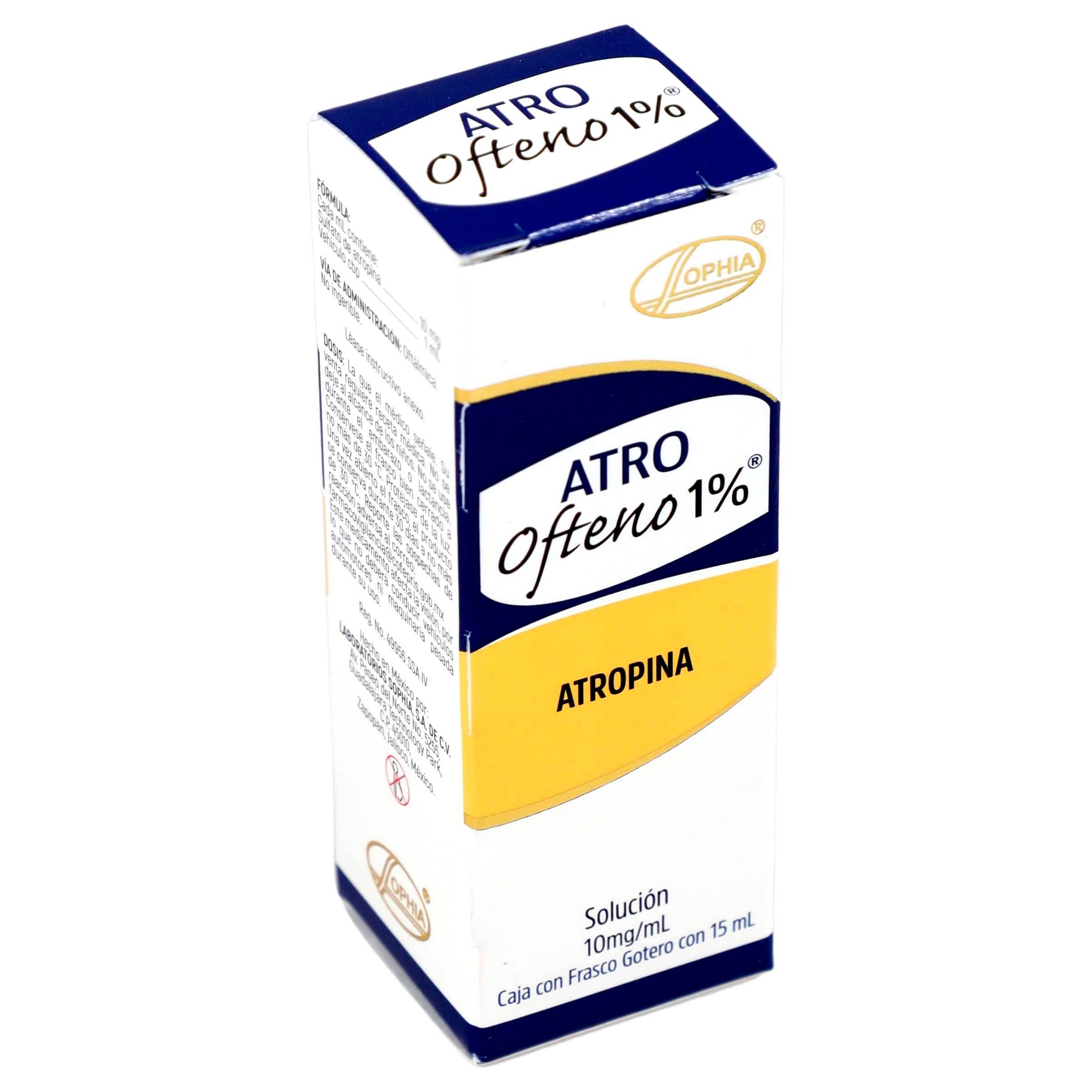 Atro Injection Atro 1% Ofteno Gotas 10Mg/Ml 15Ml (Atropina) — WeCare Pharma
