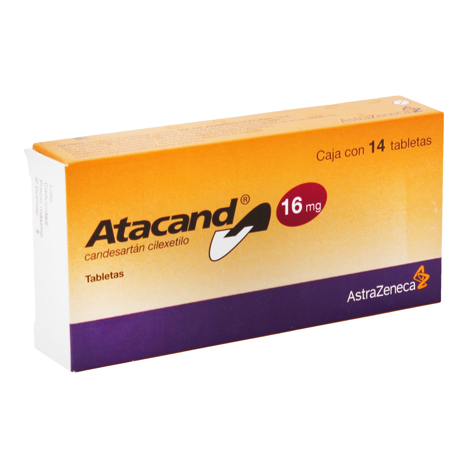 Atacand 16Mg Con 14 Tabletas (Candesartan) 2 - 7501098604512