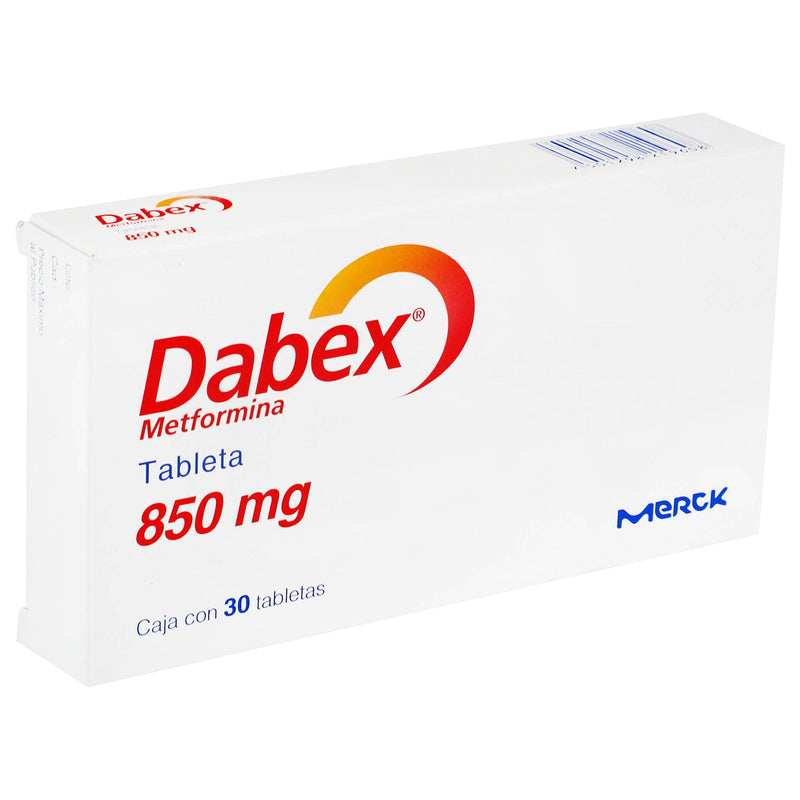 Dabex 850Mg Con 30 Tabletas (Metformina) - WeCare Pharma
