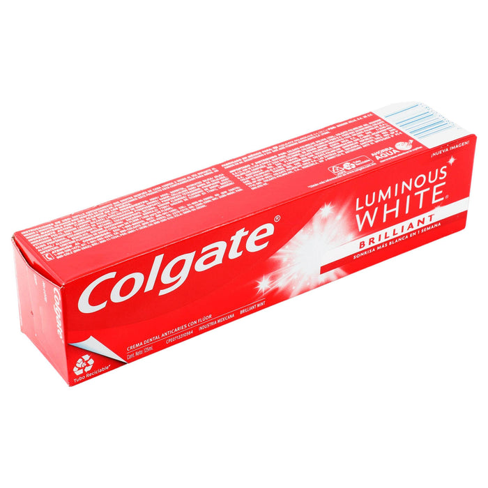 Colgate Pasta Dental Luminous White Brilliant 125Ml - WeCare Pharma