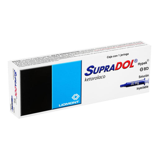 Supradol Jeringa 30Mg Con 1 (Ketorolaco) - WeCare Pharma