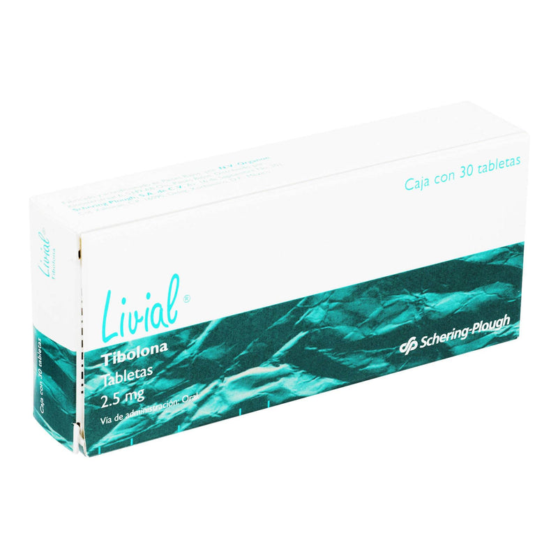 Livial 2.5Mg Con 30 Tabletas (Tibolona) - WeCare Pharma