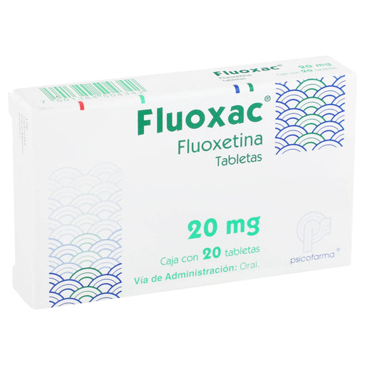 Fluoxac 20Mg Con 20 Tabletas (Fluoxetina) - WeCare Pharma