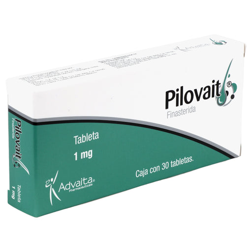 Pilovait 1Mg Con 30 Tabletas (Finasterida) 2 - 7501258215350