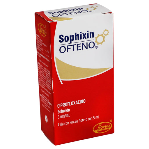 Sophixin Gotas 3Mg/Ml 5Ml (Ciprofloxacino) - WeCare Pharma